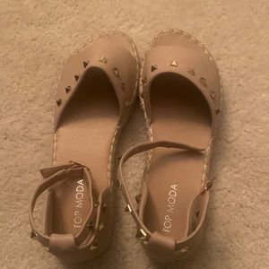 Top Moda Light Pink Flat Espadrilles 6